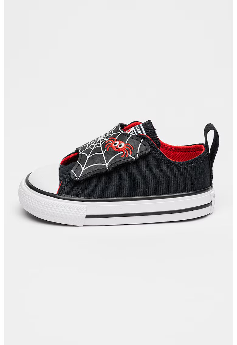 Converse Спортни обувки с фигурален принт - Червен/Бял/Черен