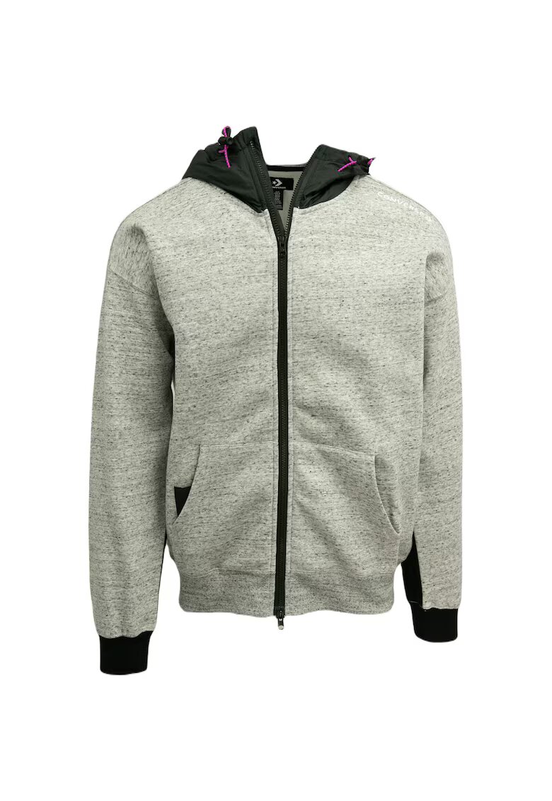 Converse Суитшърт Mixed Media Full-Zip Hoodie