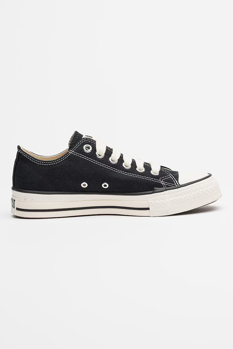 Converse Унисекс кецове Throwback под глезена Черен