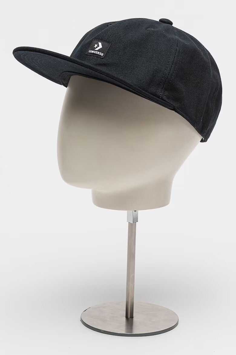 Converse Унисекс шапка Gorros Essential с равна козирка Черен