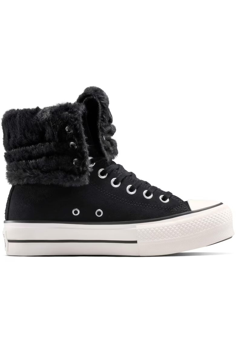 Converse Унисекс спортни обувки Chuck Taylor All Star Fold-Over Lift Platform