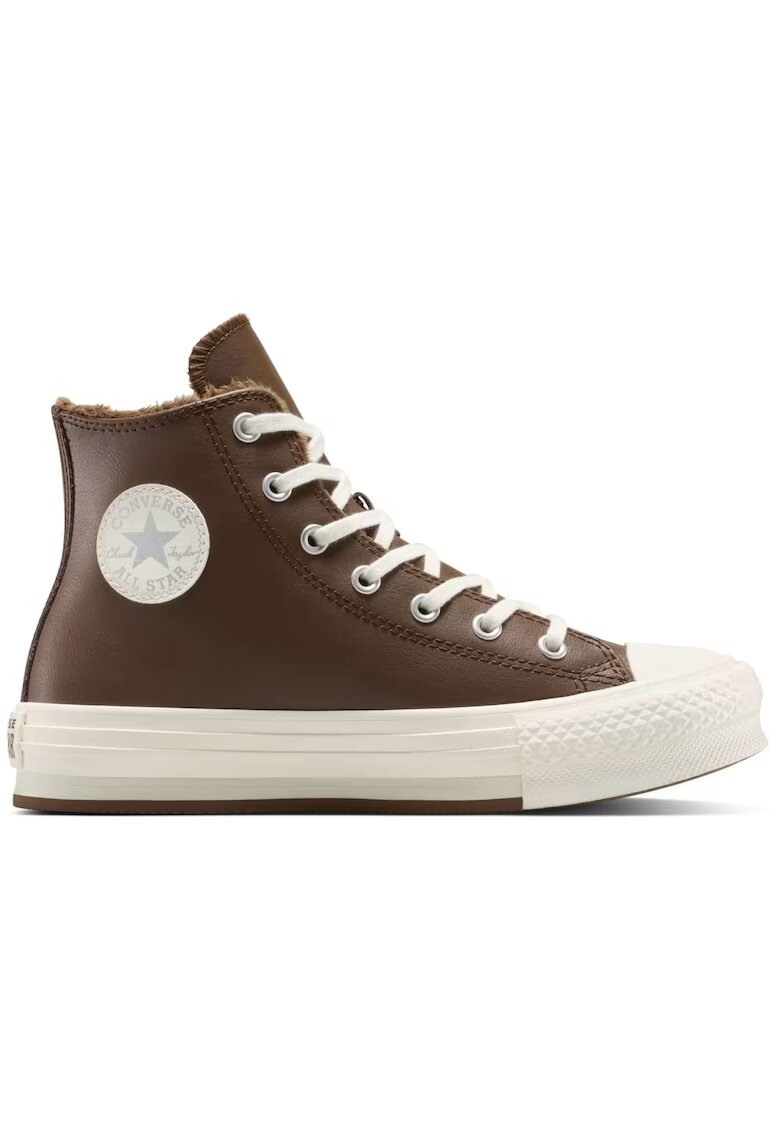 Converse Унисекс спортни обувки Chuck Taylor All Star Lift Leather Platform