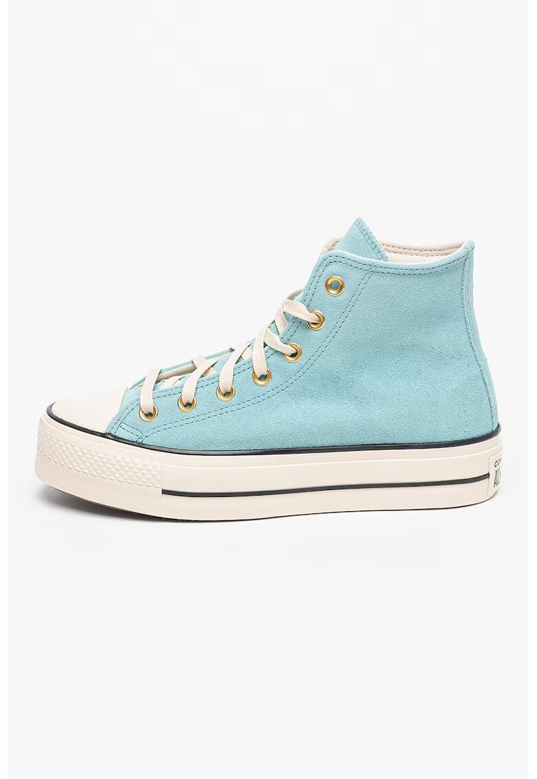 Converse Велурени спортни обувки Chuck Taylor All Star с равна платформа