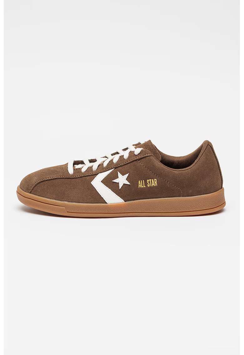 Converse Велурени спортни обувки Classic - Светлокафяв