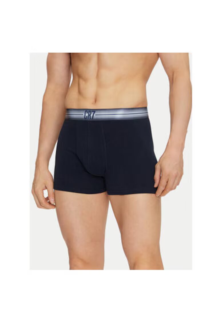 CR7 Underwear Комплект от 7 мъжки боксерки CR7 Cristiano Ronaldo - 300 8107 4900 - Памук/Еластан - Многоцветни
