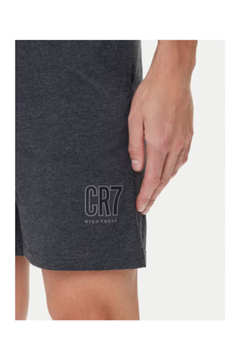 CR7 Underwear Мъжка пижама памук Сив