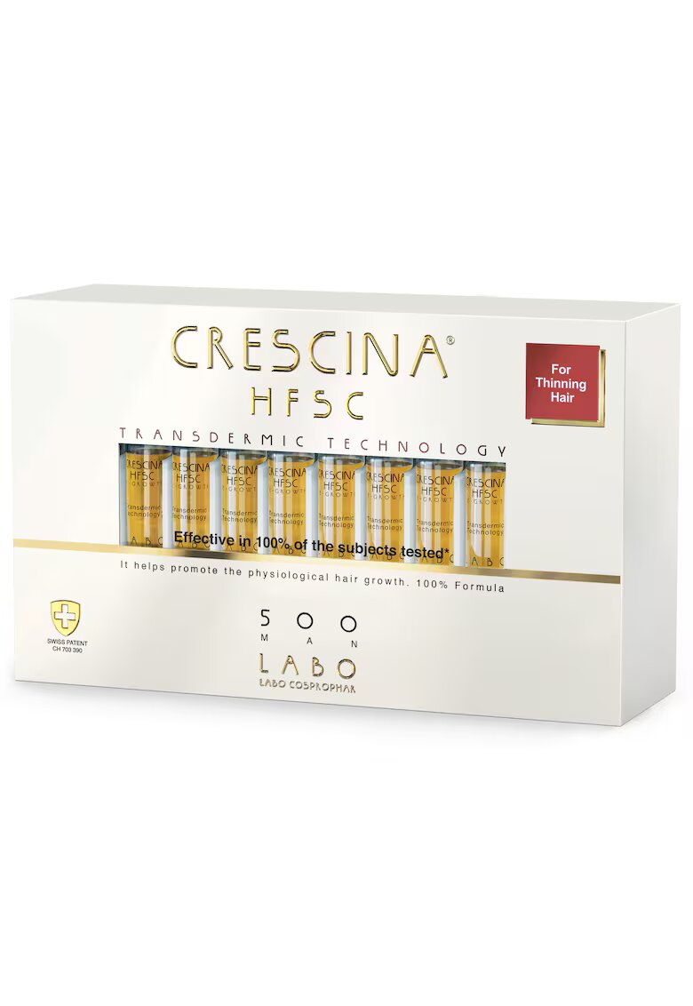Crescina Ампули против косопад Transdermic мъжки 20 ампули - HFSC 500
