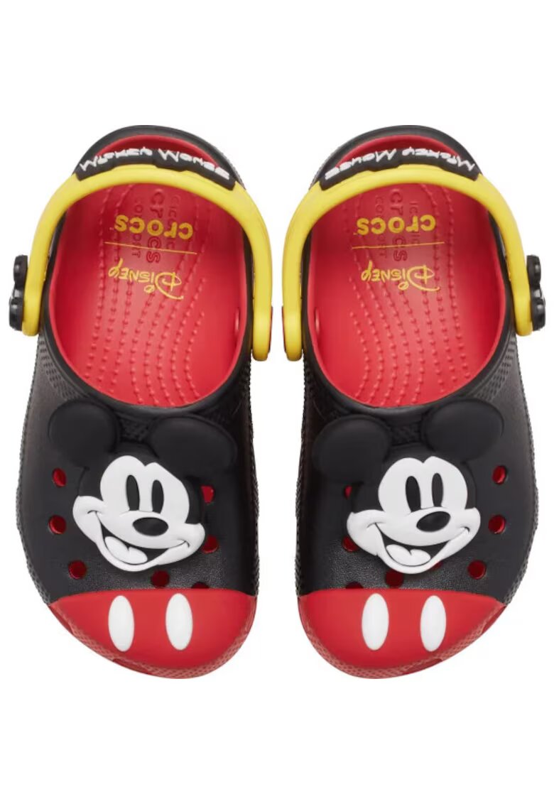 Crocs Чехли Mickey Mouse Classic K 56810 - Червен/Черен