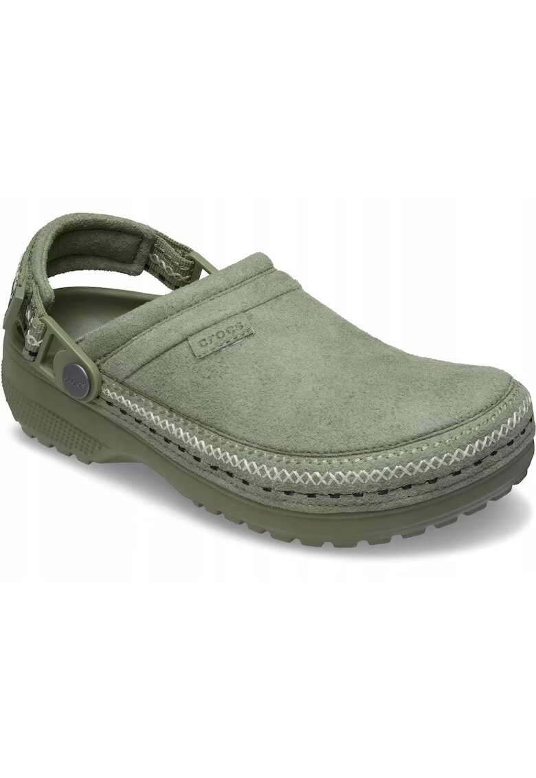 Crocs CLASSIC CRAFTED VEGAN SUEDE STITCH CLOG