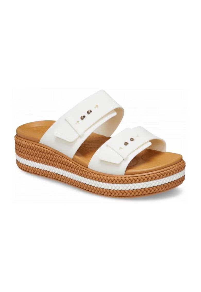 Crocs Дамски чехли - Brooklyn Woven Buckle 209978 - Albdf