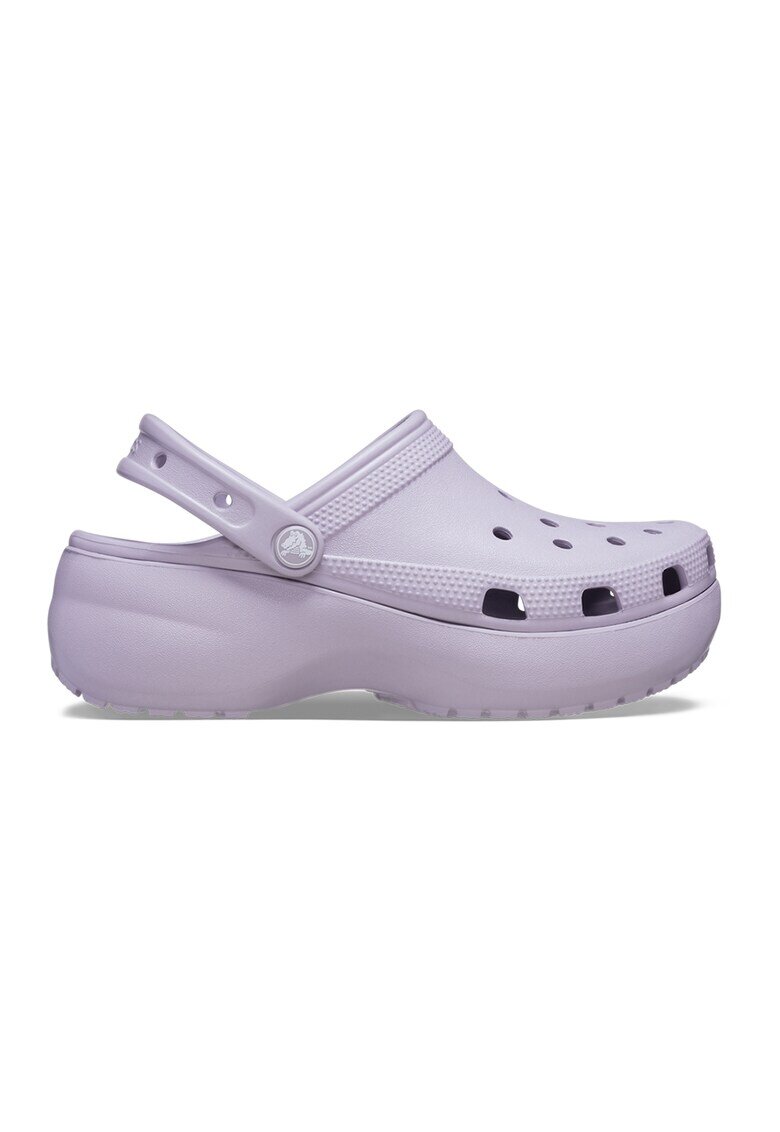 Crocs Дамски чехли Класическа платформа - Розов - Лилав