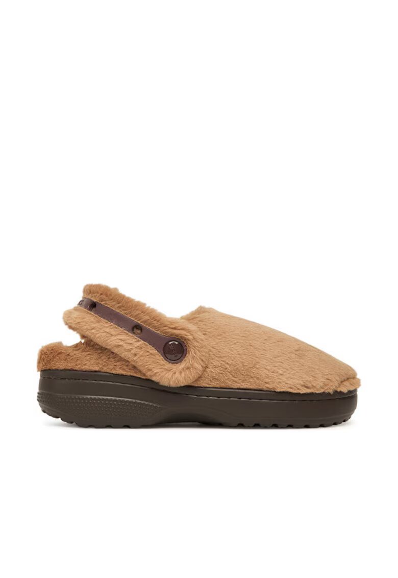Crocs Дамски чехли Milk Chocolate 2JJ - Classic - цвят - текстил