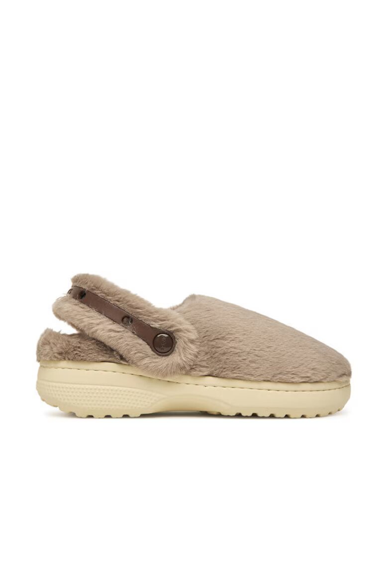 Crocs Дамски чехли Mushroom 195 - класически - кафяви