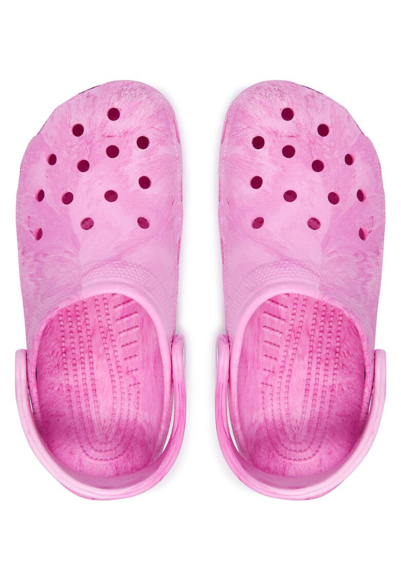 Crocs Дамски чехли Pink Swirl 7AV - розов - акварелен материал