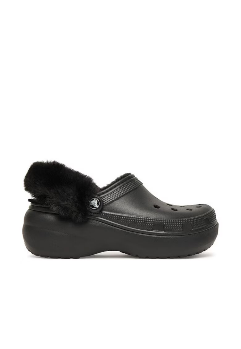 Crocs Дамски сабо Classic Platform - черен