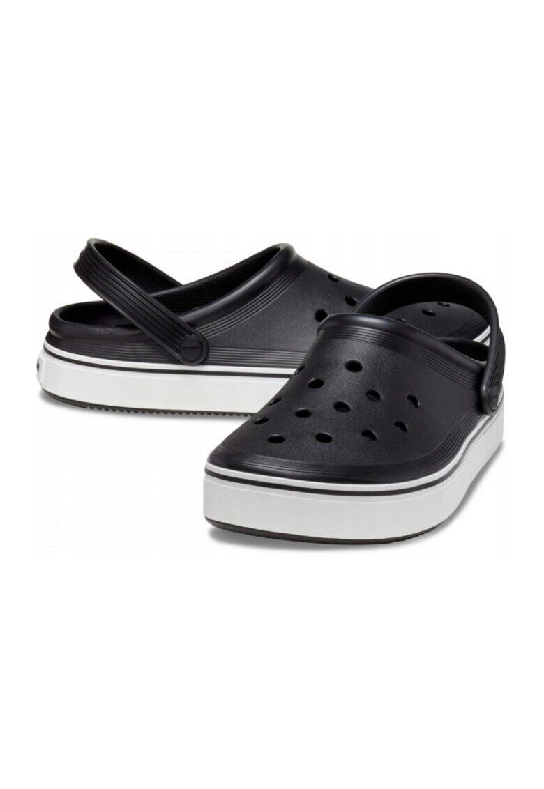 Crocs Дамски сабо - Crocband Of Court 208371 - черно - Черен