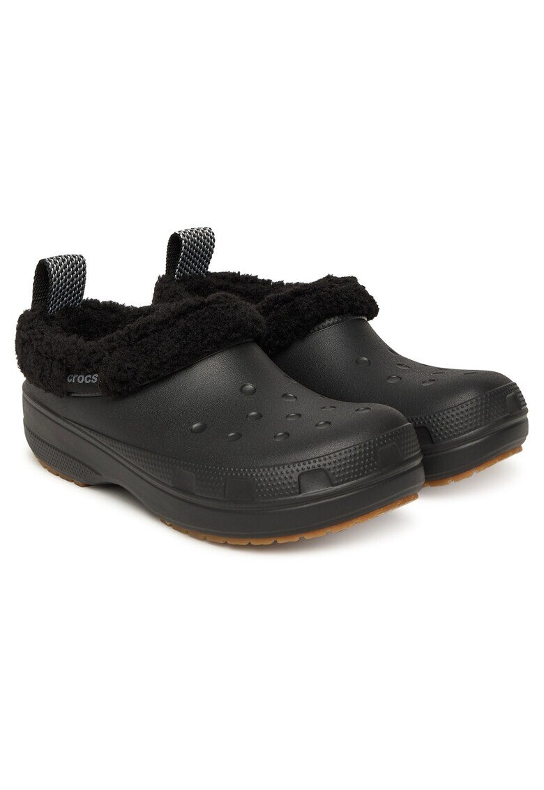 Crocs Дамски сабо класически модел - подплатени - черни