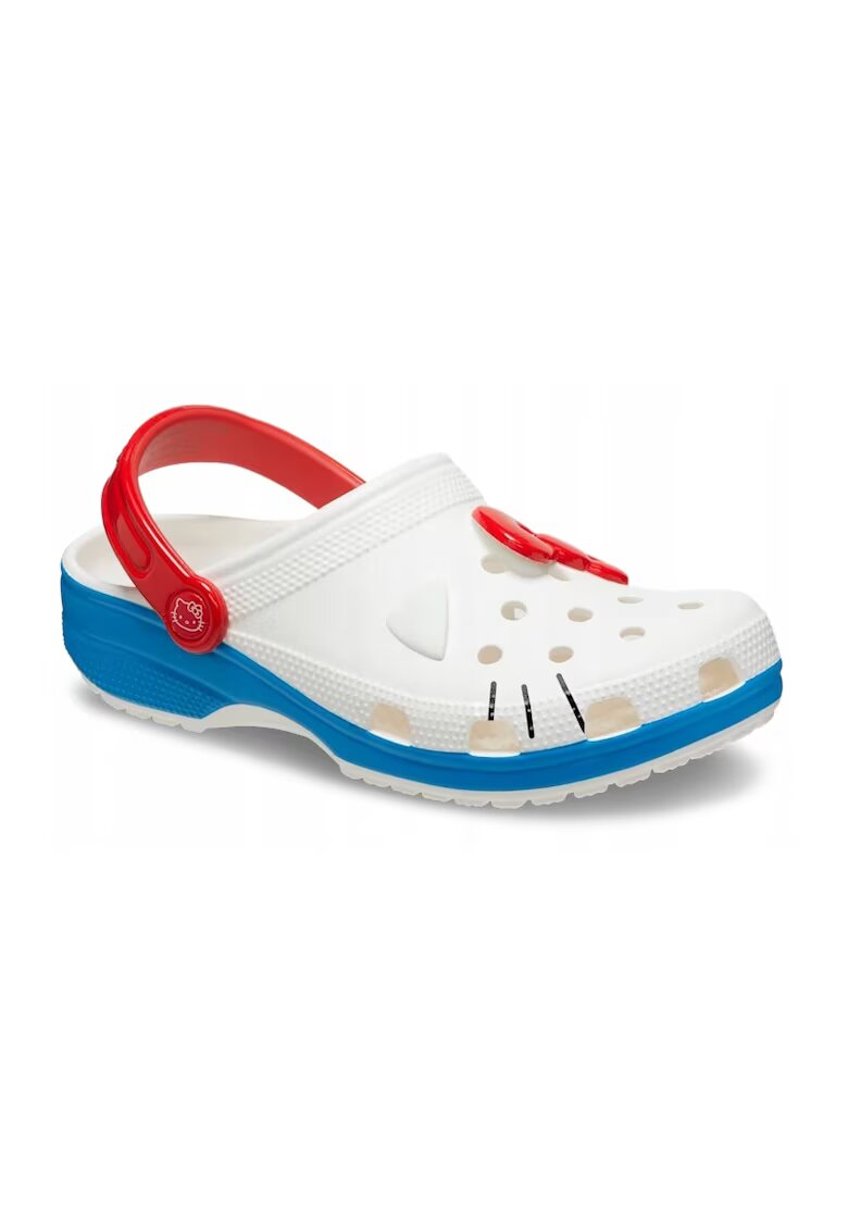 Crocs Дамско сабо - Classic Hello Kitty Clog - Бяло - Бял