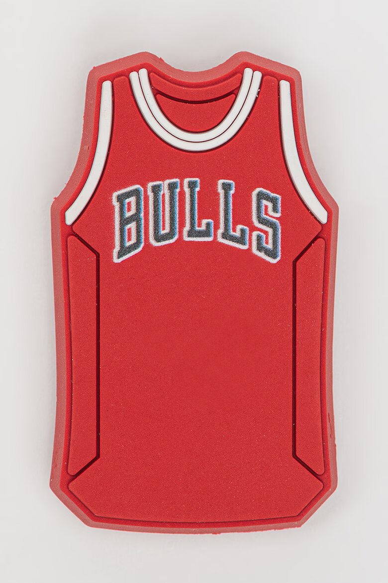 Crocs Джибиц Jibbitz™ с дизайн на Chicago Bulls Червен/Бял/Черен