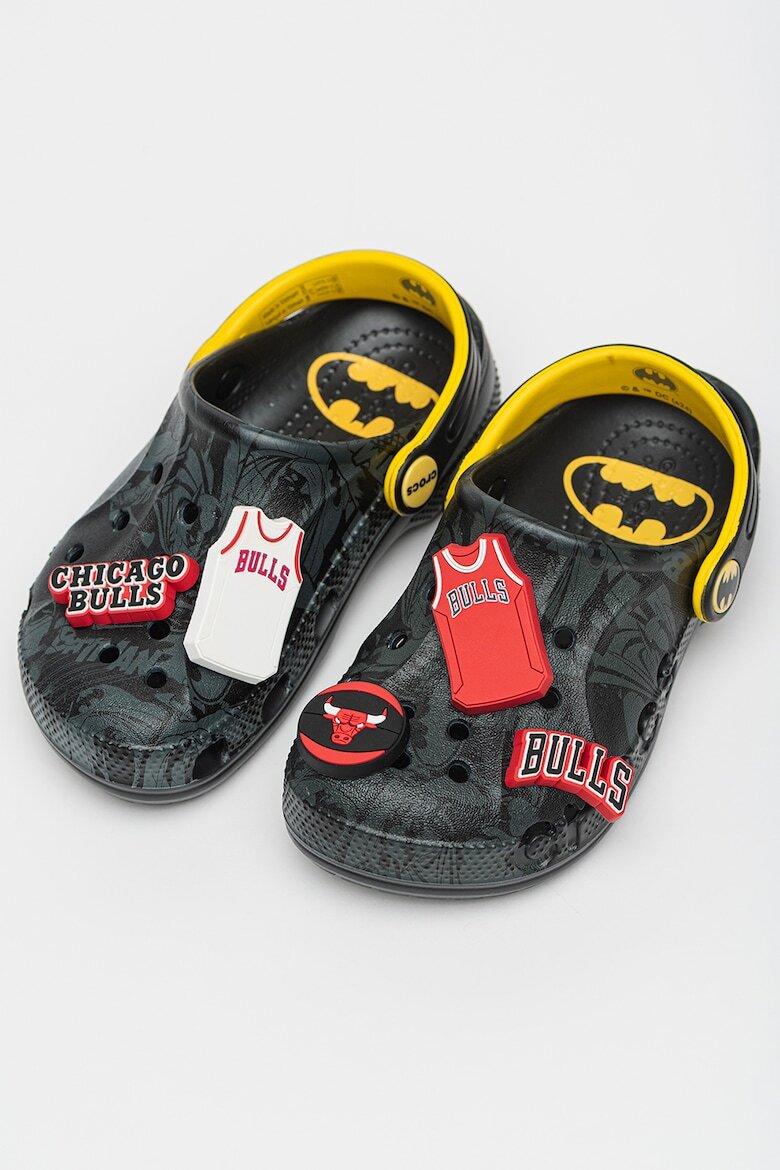Crocs Джибиц Jibbitz™ с дизайн на Chicago Bulls Червен/Бял/Черен