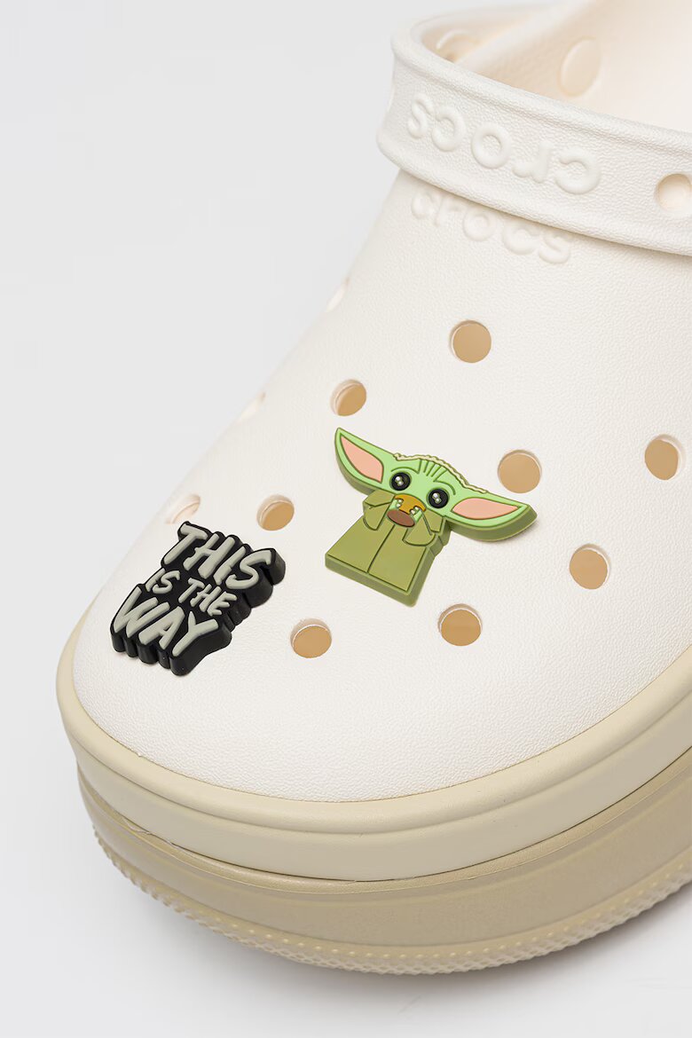 Crocs Джибиц Jibbitz™ с дизайн на Mandalorian - 2 части Зелен/Черен