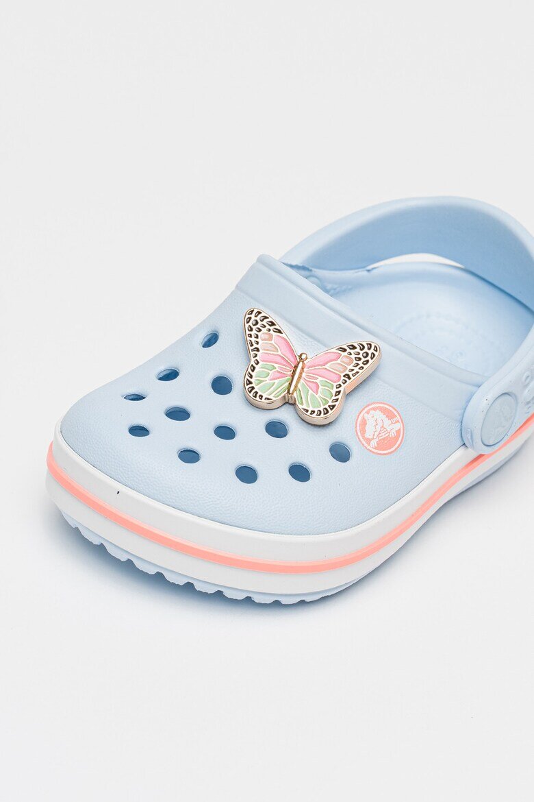 Crocs Джибиц Jibbitz™ с дизайн на пеперуда Златист/Пастелнорозов