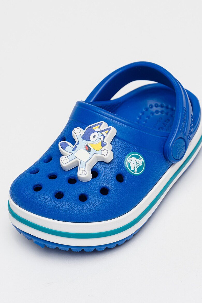 Crocs Джибиц Jibbitz™ с принт Пастелносин/Бял