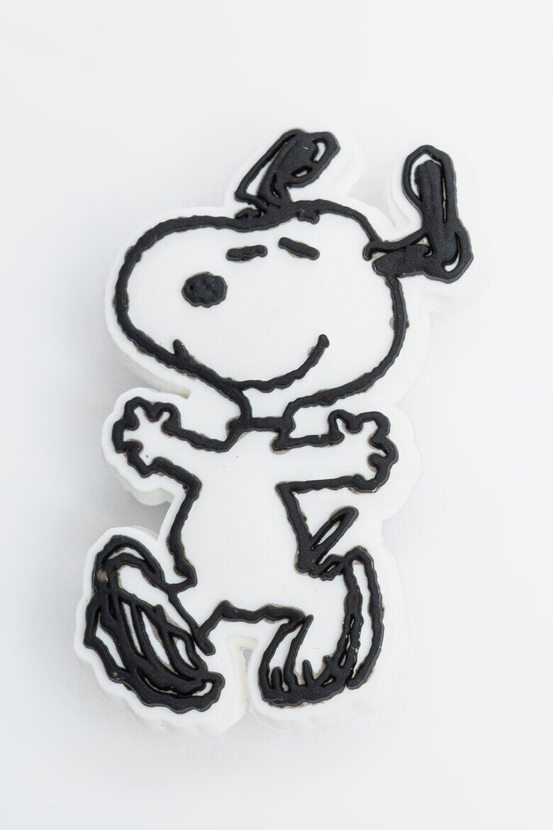 Crocs Джибиц Peanuts Snoopy Бял/Черен