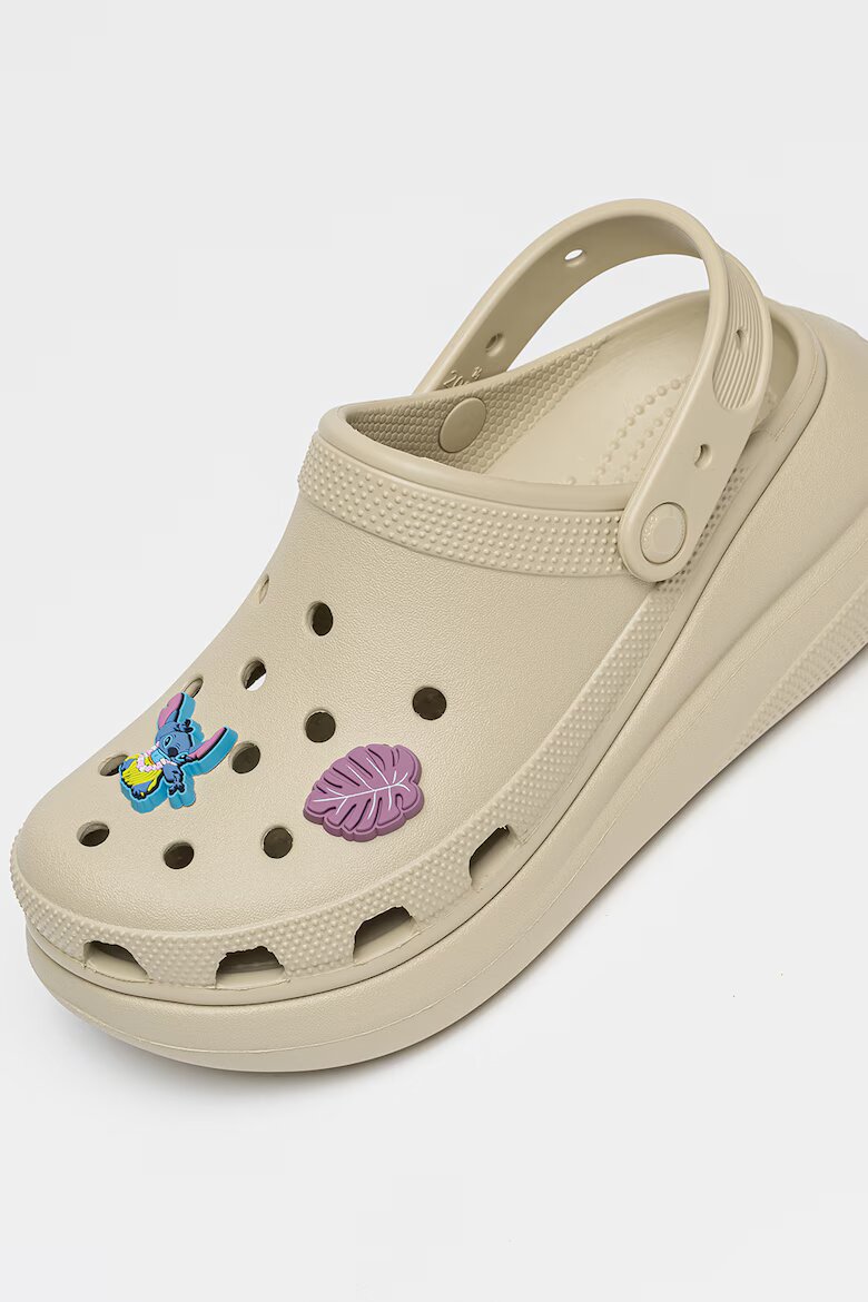 Crocs Джибиц с дизайн на Stitch Пастелносин/Прашен люляк