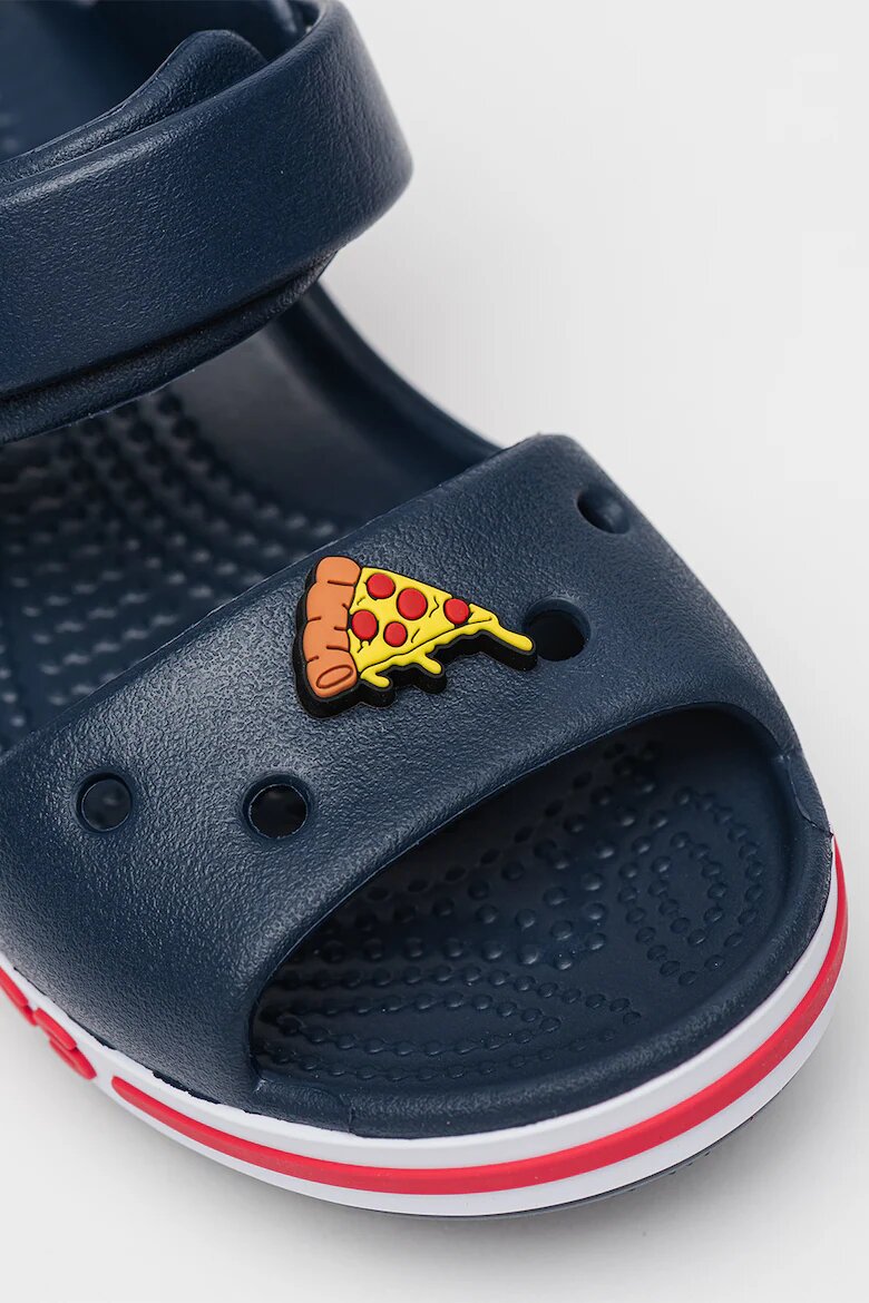Crocs Джибиц с форма на пица Сламеножълт/Тъмночервен