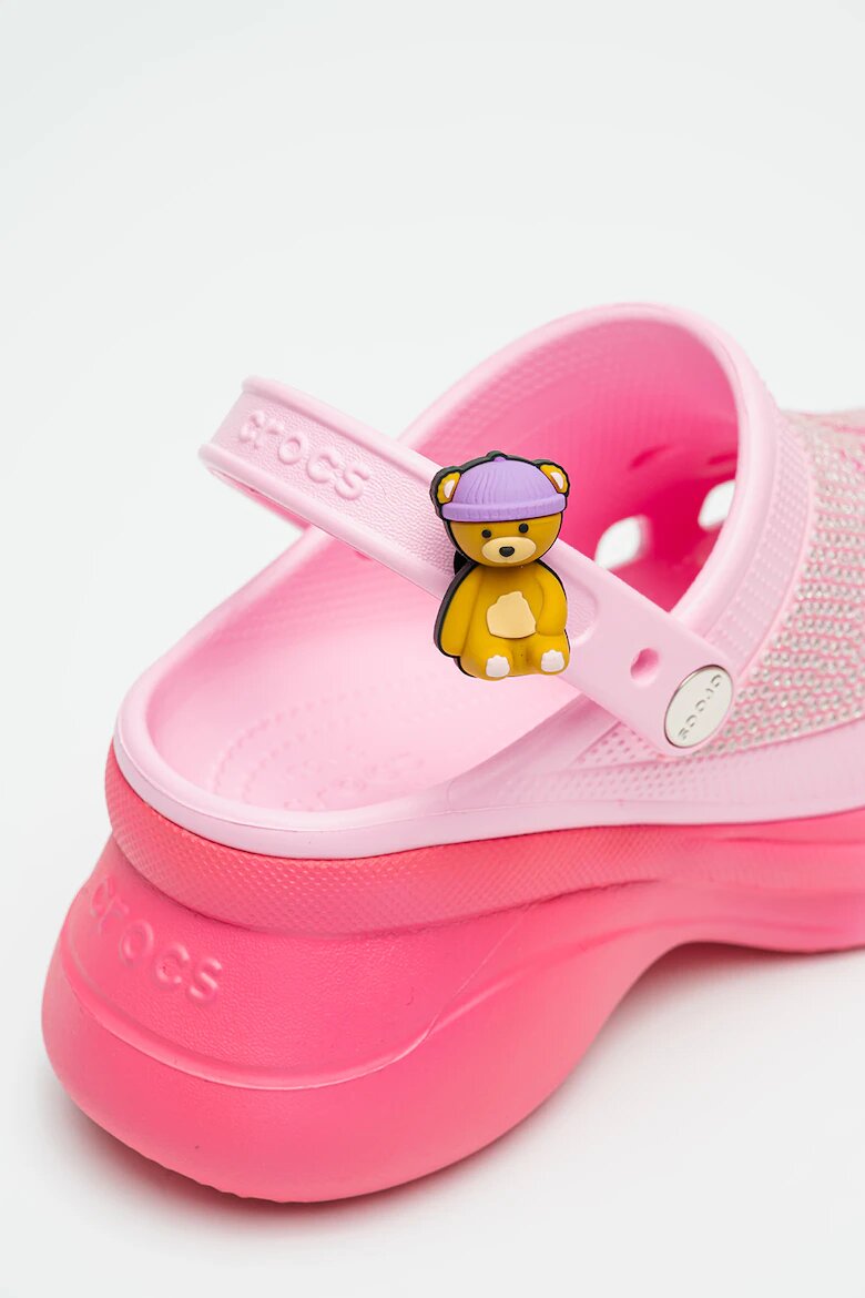 Crocs Джибиц Squishy Teddy Bear Персийски портокал/Лилав