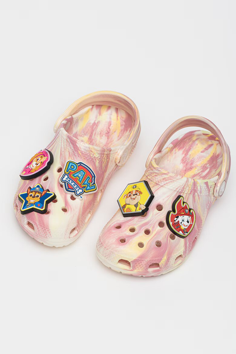 Crocs Джибиц™ с тема Paw Patrol Жълт/Розово/Син