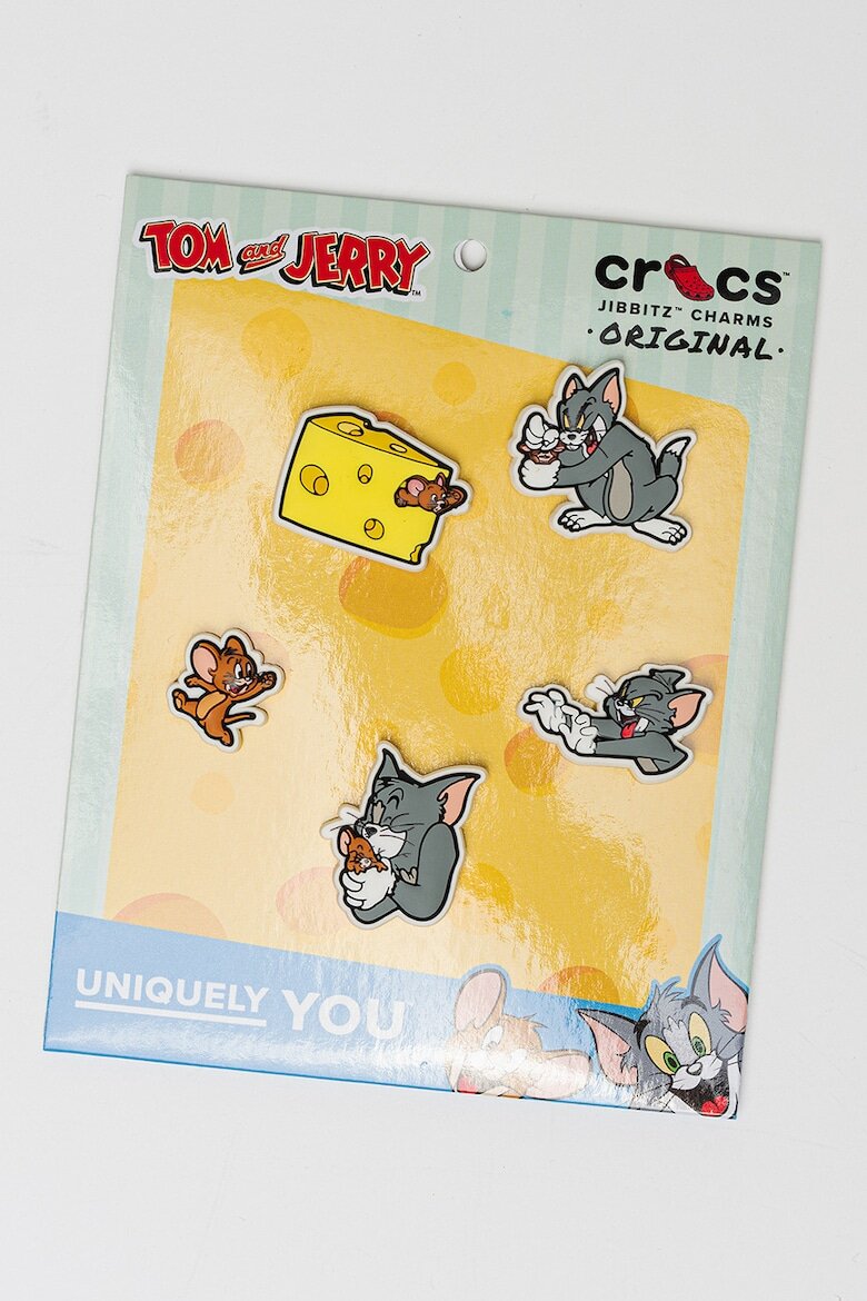 Crocs Джибиц™ с Tome&Jerry Светло сив/Бледожълт