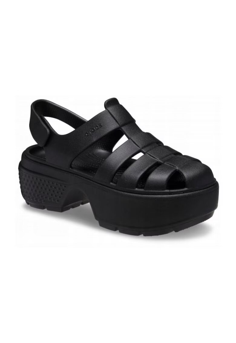 Crocs Гумени сандали Stomp Fisherman - Черен