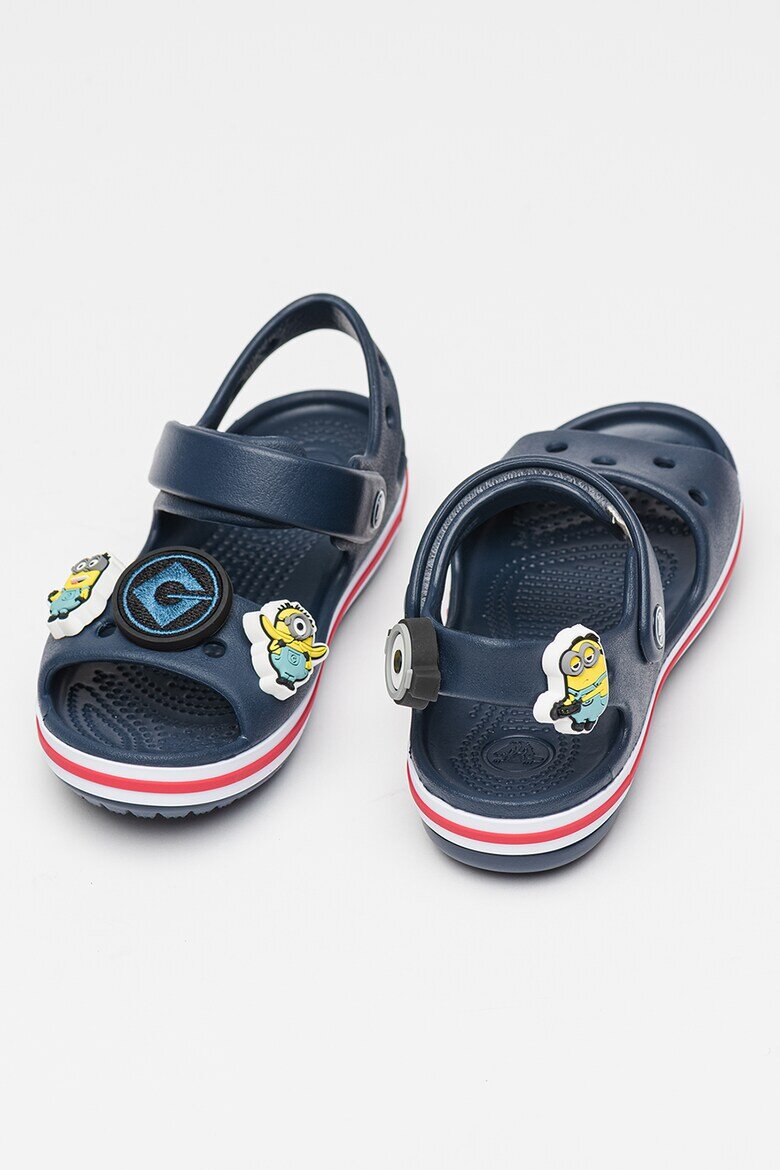 Crocs Клипс Minions - 4 части Черен/Сламеножълт/Светлосин
