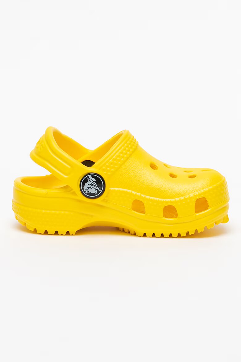 Crocs Крокс Classic с отворена пета и перфорации Жълт