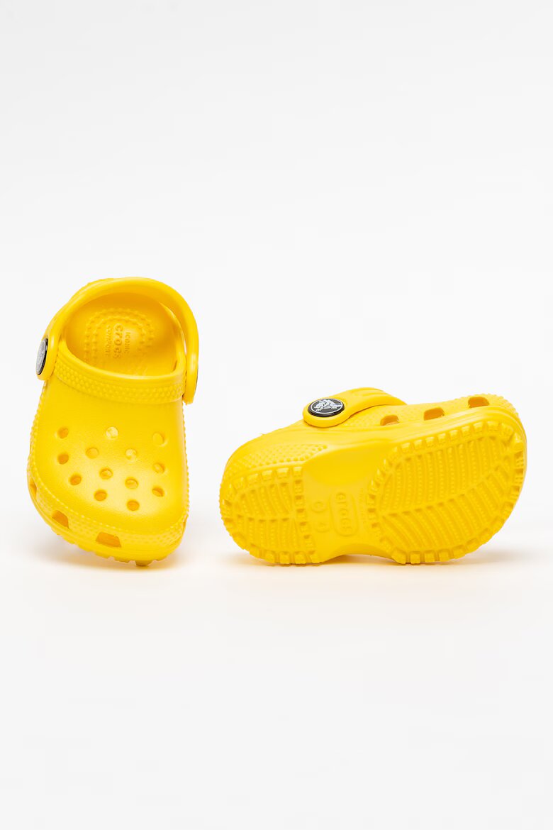 Crocs Крокс Classic с отворена пета и перфорации Жълт