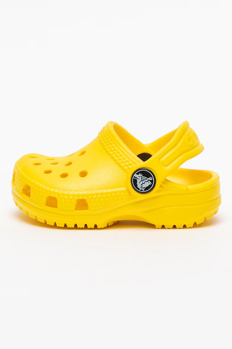 Crocs Крокс Classic с отворена пета и перфорации Жълт