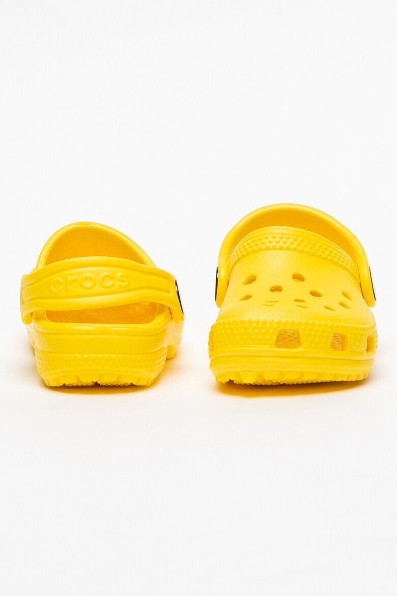 Crocs Крокс Classic с отворена пета и перфорации Жълт