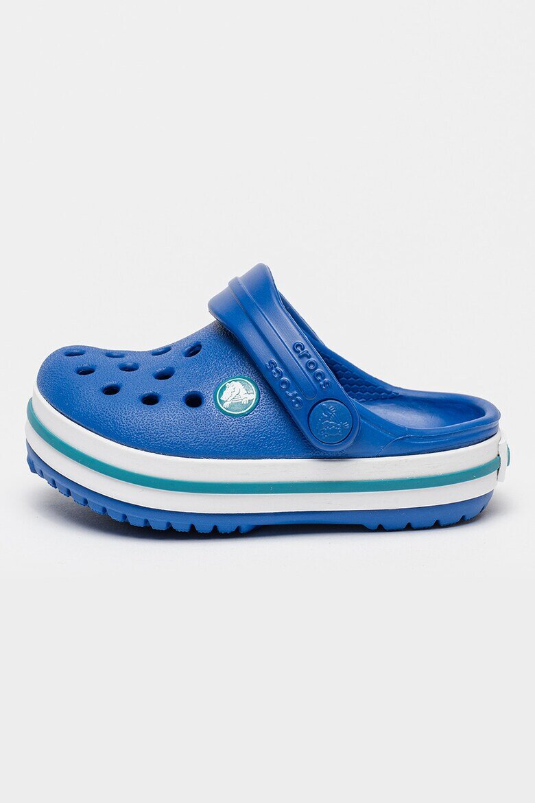 Crocs Крокс Crockband с отворена пета и равна платформа Кралско Синьо