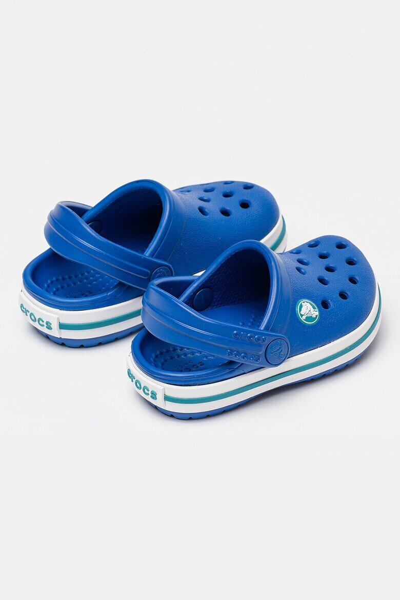 Crocs Крокс Crockband с отворена пета и равна платформа Кралско Синьо