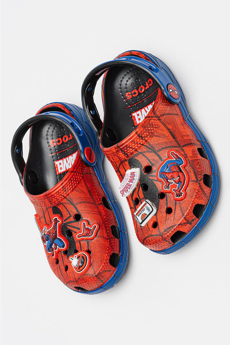 Crocs Крокс с десен Spider-Man Червен/Син