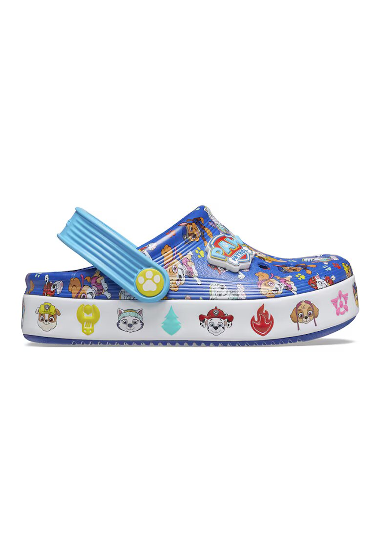 Crocs Крокс с каишка на петата и шарка на Paw Patrol