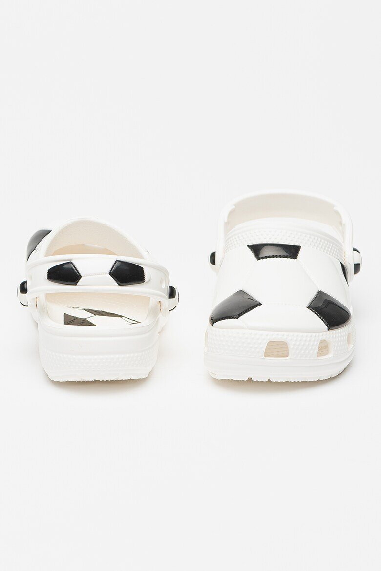 Crocs Крокс с контрасти Бял/Черен