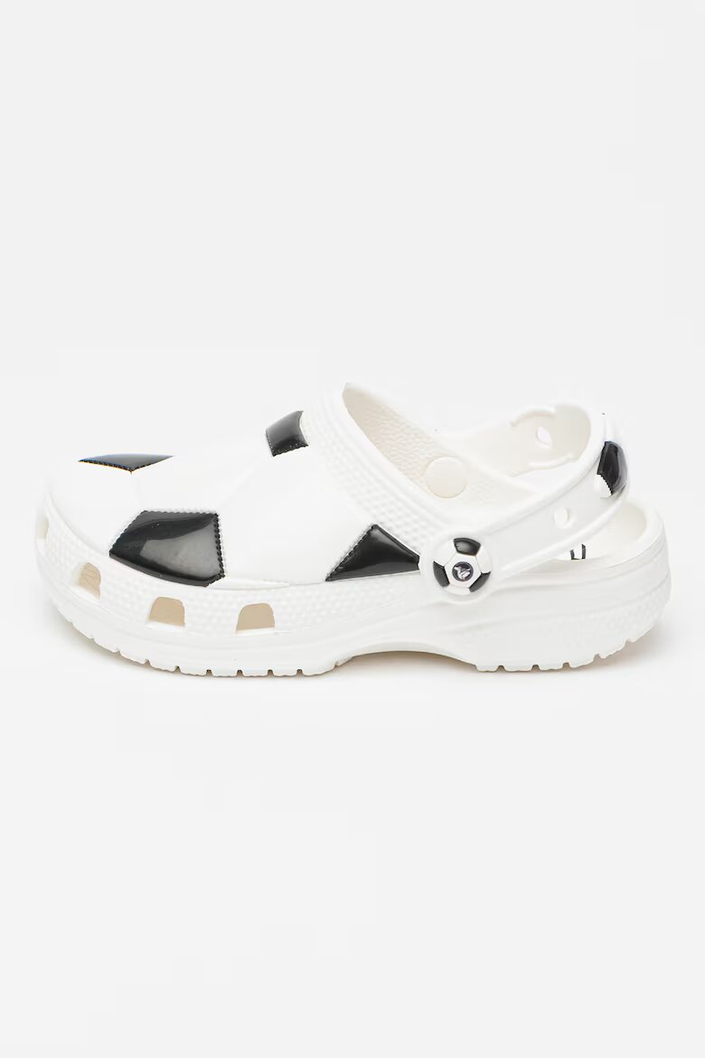 Crocs Крокс с контрасти Бял/Черен