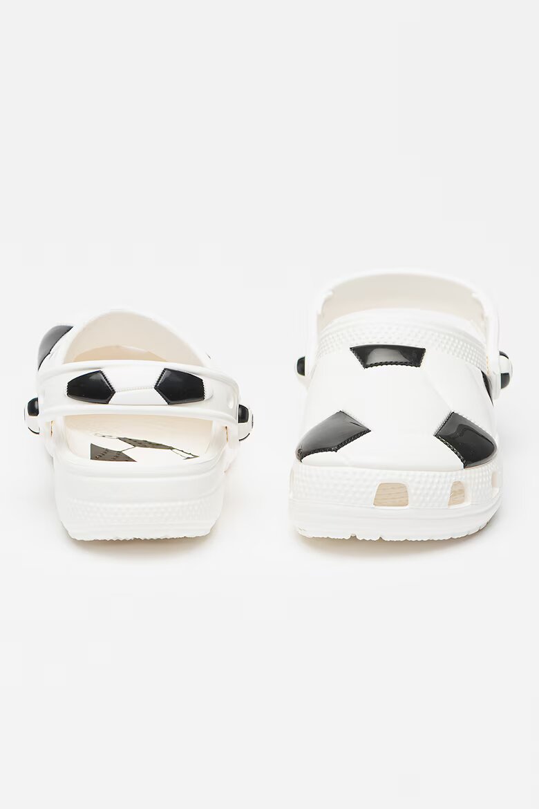 Crocs Крокс с контрасти Бял/Черен
