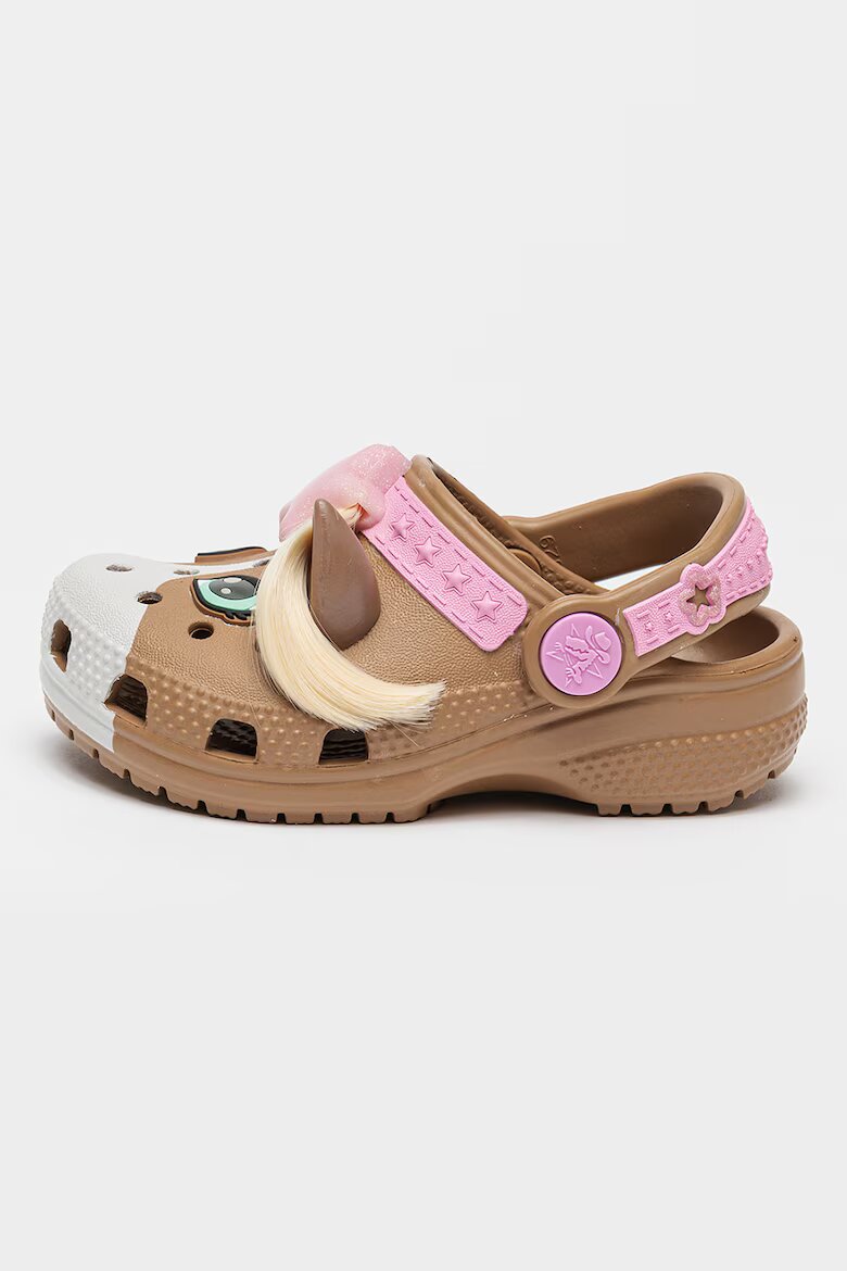 Crocs Крокс с мотиви на кон Кафяв/Розово
