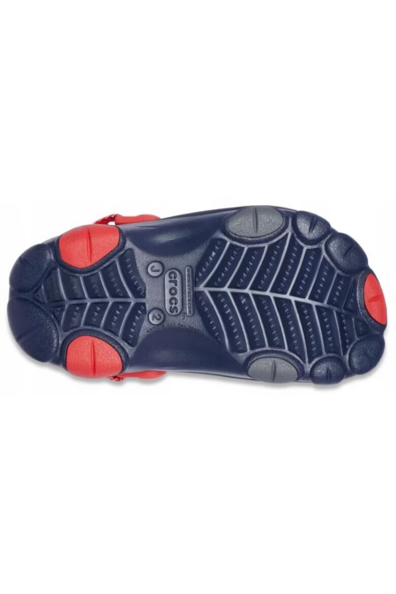 Crocs Крокс с отворена пета и перфорации Червен/Син