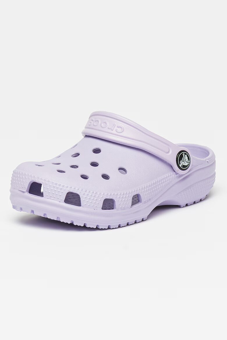 Crocs Крокс с отворена пета и перфорации Лилав