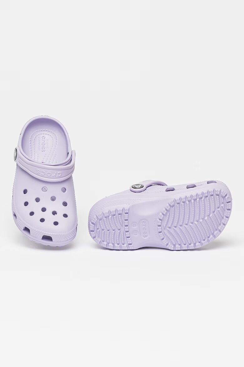 Crocs Крокс с отворена пета и перфорации Лилав